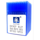 50 Agulhas Dcx27 Para Máquina De Costura Overlock Industrial