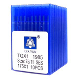 50 Agulhas Tqx1 Para Máquina Costura Botoneira Industrial 