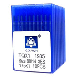 50 Agulhas Tqx1 Para Máquina Costura Botoneira Industrial 
