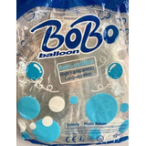 50 Balão Bubble Bobo Transparente Pacote