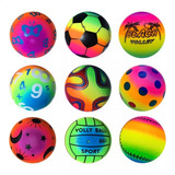 50 Bola Vinil Futebol Praia Piscina Infantil Atacado
