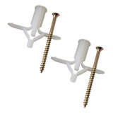 50 Bucha Gesso 24 32mm Drywall C Parafuso Phillips