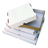 50 Caixas De Papelão Branco 35x35x05 Doces Salgados Pizza