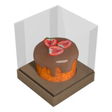 50 Caixas Embalagens Para Panetone 500g 15x15x17cm