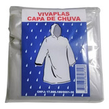 50 Capas De Chuva Descartável Transparente Estadio Riplas
