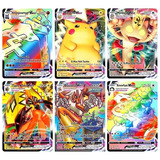 50 Cartas Pokemon Brilhantes