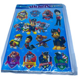 50 Cartelas De Adesivos Sticker Patrulha Canina