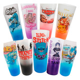 50 Copo Long Drink Personalizado Aniversário Tema Logo etc
