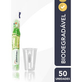 50 Copos Plásticos Pp Eco Biodegradável Chopp Cerveja 550ml Cor Transparente