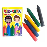 50 Cxs Giz De Cera Mini 5 Cores Atacado Brinde Lembrancinha