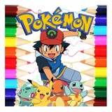 🎨 Pikachu Desenhar e Colorir Pokemon Jogos de Pintar Desenhos Animados  Infantil Brinquedos Crianças 