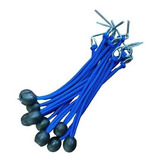 50 Elásticos Cordinha Estica Lona De Piscina 20cm