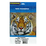 50 Folhas Masterprint 230g A4 Glossy Papel Fotografico