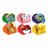 50 Forminhas Pokemon P Docinho De Festa Infantil