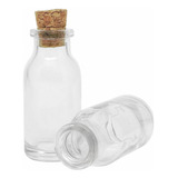 50 Frasco De Vidro 15 Ml Garrafinha Potinho Sais C rolha