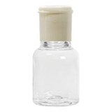 50 Frascos 10ml Flip Top Mini Frasquinhos Pet C Tampa