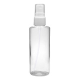 50 Frascos Pet 100ml Cil Reto Spray Branca