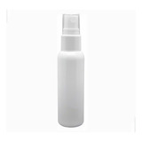 50 Frascos Plástico Pet 60 Ml Branco Com Válvula Spray