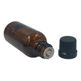 50 Frascos Vidro Âmbar 30ml C Gotejador Tampa Lacre barato