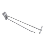 50 Gancho Porta Preço P Canaletado 30cm Diâmetro 4 76mm