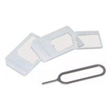 50 Kit Adaptador De Chip 3 Em 1 Mini Micro Nano Sim Revenda
