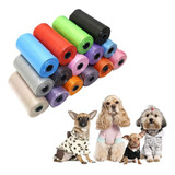 50 Kits Cata Caca Coco Pet 3 Rolinhos 15 Sacos Cada Rolo