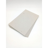 50 Kits Papelão Cinza Para Agendas E Cadernos 20x12 Dorso