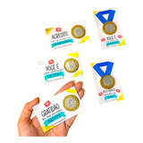 50 Lembrancinhas Dia Do Trabalhador Card Moeda De Chocolate