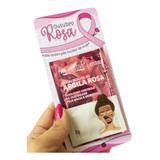 50 Lembrancinhas Outubro Rosa Card Com Máscara Facial