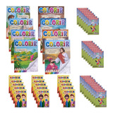50 Livrinhos Infantil Colorir Biblico