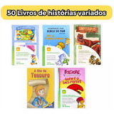 50 Livros Infantis Com Histórias Variadas Clássicos Fábulas