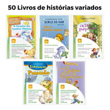 50 Livros Infantis Com Histórias Variadas Clássicos Fábulas