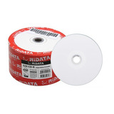50 Midia Cd r Virgem Ridata Printable 52x 700mb Lacrado