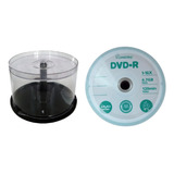 50 Mídia Dvd r Virgem Smartbuy 1 Tubo 50 De Unidades