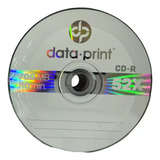 50 Midia Virgem Cd Data Print grava Jogo Ps1 