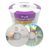 50 Midia Virgem Cd Maketech Psone Ps1 Musica Mp3 Cd r