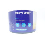 50 Mídia Virgem Cd Multilaser Logo 700mb 80min nova 