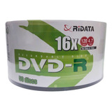 50 Mídia Virgem Dvd Ridata Logo