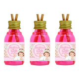 50 Mini Aromatizador Lembrancinha Chá De Bebê Fraldas Menina