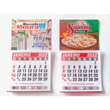 50 Mini Calendário 2022 Lembranças Brindes