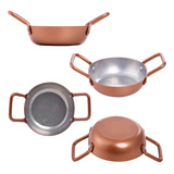 50 Panelinhas Gourmet N 10 Cor Cobre Servir Mini Burguer