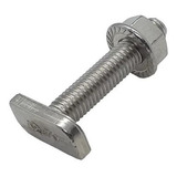 50 Parafusos T Cabeça De Martelo M8x30mm