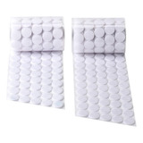 50 Pares Velcro Adesivo Redondo 20mm