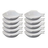 50 Pçs Finger Food Mini Peixinho Porcelana Primeira Linha