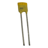 50 Peças Capacitor Ceramico Plate 2k7 100v 0 25pf Npo 2 54