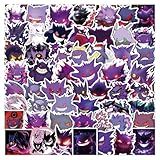 50 Peças De Adesivos De Monstro De Bolso De Anime Populares Clássicos Adesivos De Vinil à Prova D água Para Garrafa De água Laptop Guitarra Carro Bagagem Skate Mangá Presentes Para Adolescentes