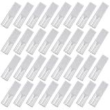 50 Peças De Capa De Faca De Entalhe Capa De Lâmina De Faca Exacto Capa De Lâmina De Faca Exacto Faca Exacto Faca Faca De Carft Faca Hobby Tampa De Segurança Faca Artesanal Capa De Faca Hobby Branca