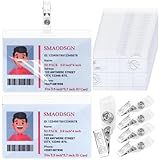 50 Peças De Folhas De Laminação De Cartão De Visita Com Clipes 2 9 X 3 4 Polegadas 10 Mil Auto Selante Cartão De Identificação Bolsas De Laminação Cabe Carteira Etiquetas De Bagagem Cartão Tamanho