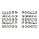 50 Peças De Rolamentos 608 Zz Miniatura De Metal 608zz Com
