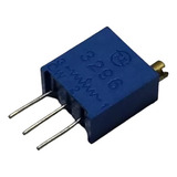 50 Peças Trimpot Multivoltas 100r 25 Voltas 3296w 101